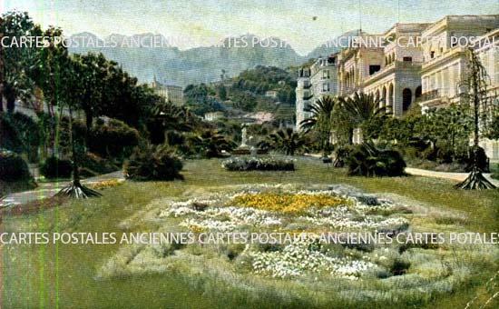 Cartes postales anciennes > CARTES POSTALES > carte postale ancienne > cartes-postales-ancienne.com Provence alpes cote d'azur Alpes maritimes Menton