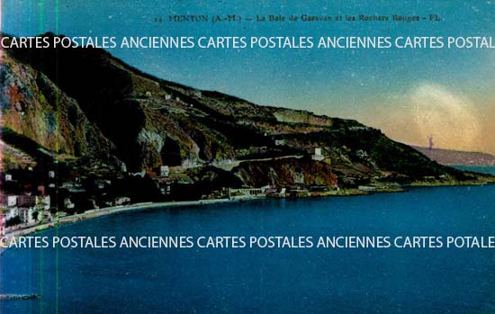 Cartes postales anciennes > CARTES POSTALES > carte postale ancienne > cartes-postales-ancienne.com Provence alpes cote d'azur Alpes maritimes Menton