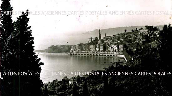 Cartes postales anciennes > CARTES POSTALES > carte postale ancienne > cartes-postales-ancienne.com Provence alpes cote d'azur Alpes maritimes Menton