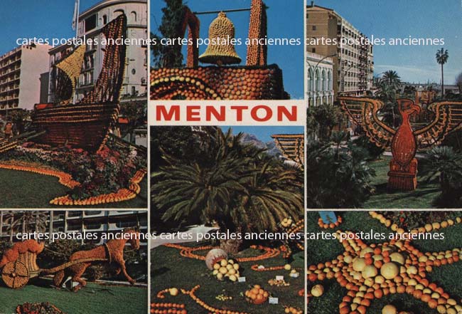 Cartes postales anciennes > CARTES POSTALES > carte postale ancienne > cartes-postales-ancienne.com Provence alpes cote d'azur Alpes maritimes Menton