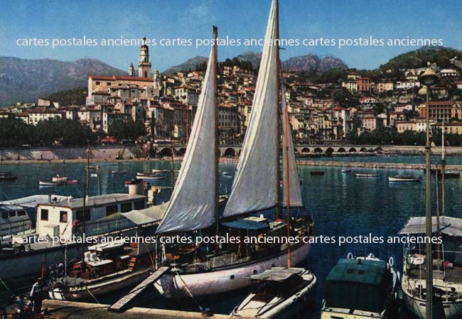 Cartes postales anciennes > CARTES POSTALES > carte postale ancienne > cartes-postales-ancienne.com Provence alpes cote d'azur Alpes maritimes Menton