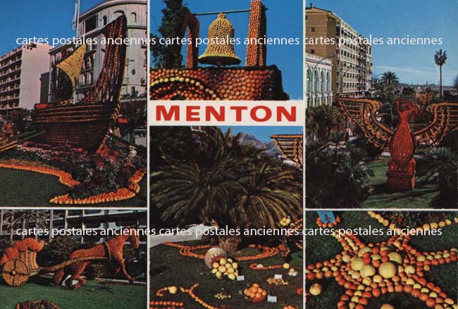 Cartes postales anciennes > CARTES POSTALES > carte postale ancienne > cartes-postales-ancienne.com Provence alpes cote d'azur Alpes maritimes Menton