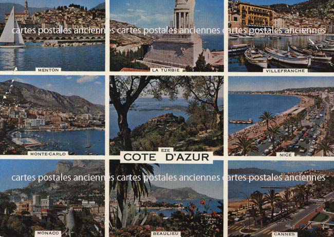 Cartes postales anciennes > CARTES POSTALES > carte postale ancienne > cartes-postales-ancienne.com Provence alpes cote d'azur Alpes maritimes