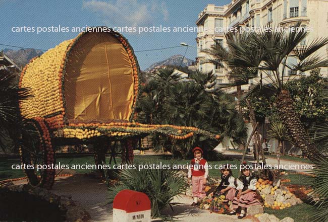 Cartes postales anciennes > CARTES POSTALES > carte postale ancienne > cartes-postales-ancienne.com Provence alpes cote d'azur Alpes maritimes Menton