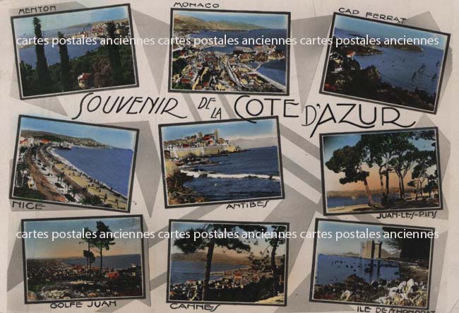 Cartes postales anciennes > CARTES POSTALES > carte postale ancienne > cartes-postales-ancienne.com Provence alpes cote d'azur Alpes maritimes