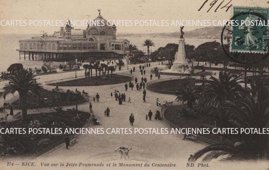 Cartes postales anciennes > CARTES POSTALES > carte postale ancienne > cartes-postales-ancienne.com Provence alpes cote d'azur Alpes maritimes Nice