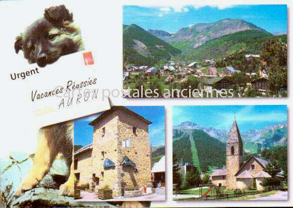 Cartes postales anciennes > CARTES POSTALES > carte postale ancienne > cartes-postales-ancienne.com Provence alpes cote d'azur Auron