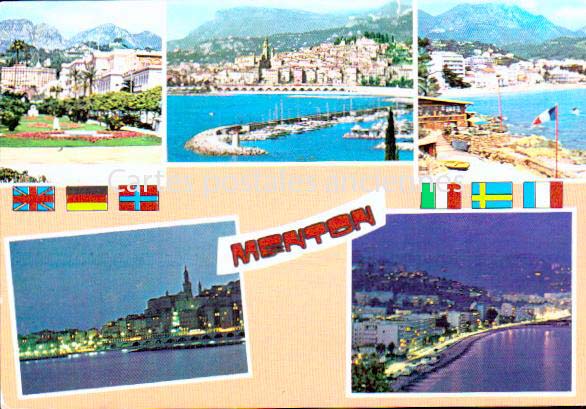 Cartes postales anciennes > CARTES POSTALES > carte postale ancienne > cartes-postales-ancienne.com Provence alpes cote d'azur Menton