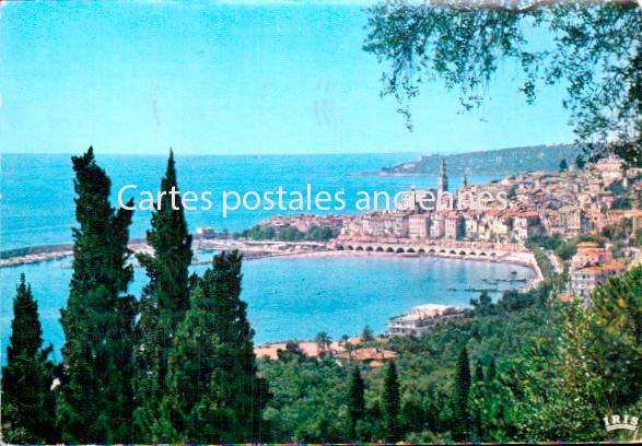 Cartes postales anciennes > CARTES POSTALES > carte postale ancienne > cartes-postales-ancienne.com  Menton