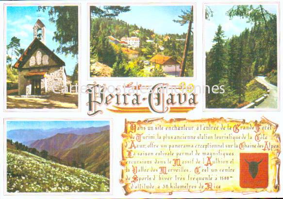 Cartes postales anciennes > CARTES POSTALES > carte postale ancienne > cartes-postales-ancienne.com Provence alpes cote d'azur Peira Cava