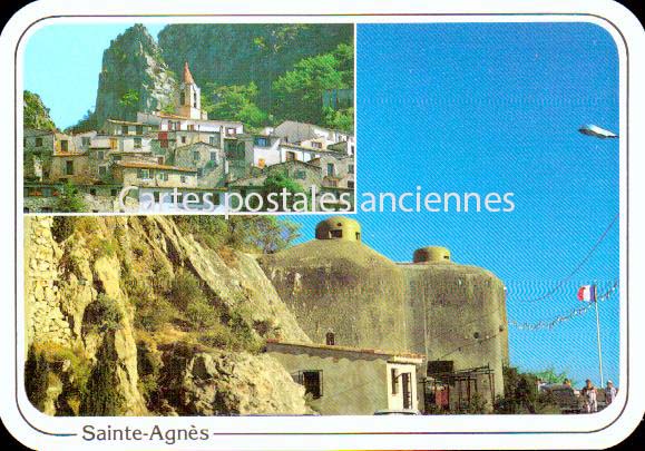 Cartes postales anciennes > CARTES POSTALES > carte postale ancienne > cartes-postales-ancienne.com Provence alpes cote d'azur Sainte Agnes