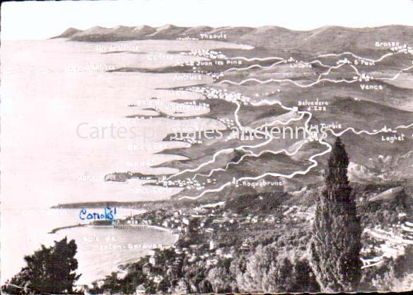 Cartes postales anciennes > CARTES POSTALES > carte postale ancienne > cartes-postales-ancienne.com Provence alpes cote d'azur Menton