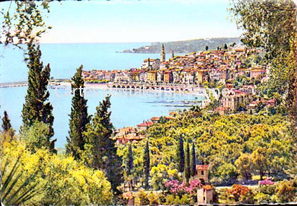 Cartes postales anciennes > CARTES POSTALES > carte postale ancienne > cartes-postales-ancienne.com Provence alpes cote d'azur Menton