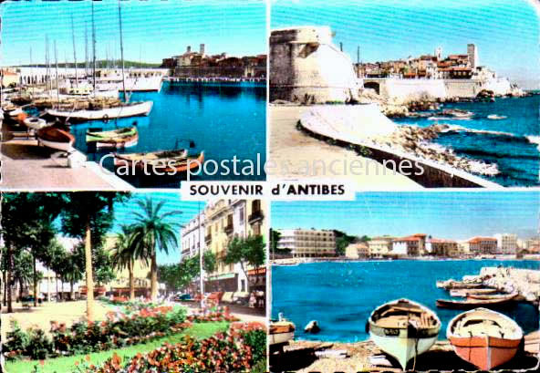 Cartes postales anciennes > CARTES POSTALES > carte postale ancienne > cartes-postales-ancienne.com Provence alpes cote d'azur Antibes