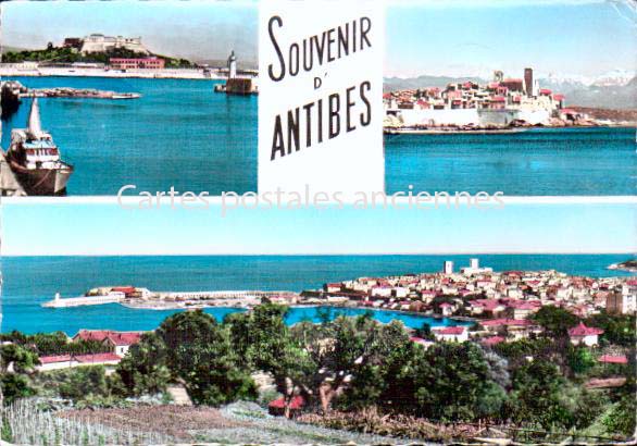 Cartes postales anciennes > CARTES POSTALES > carte postale ancienne > cartes-postales-ancienne.com Provence alpes cote d'azur Antibes