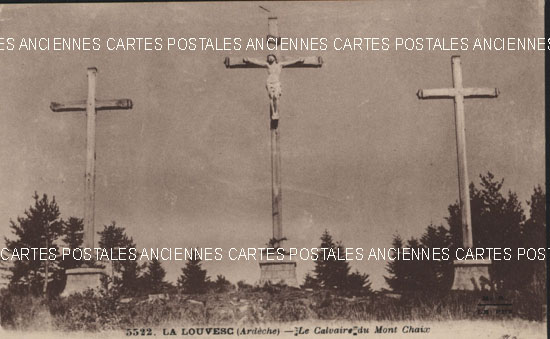 Cartes postales anciennes > CARTES POSTALES > carte postale ancienne > cartes-postales-ancienne.com Auvergne rhone alpes Ardeche Lalouvesc