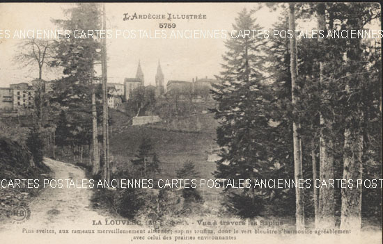 Cartes postales anciennes > CARTES POSTALES > carte postale ancienne > cartes-postales-ancienne.com Auvergne rhone alpes Ardeche Lalouvesc