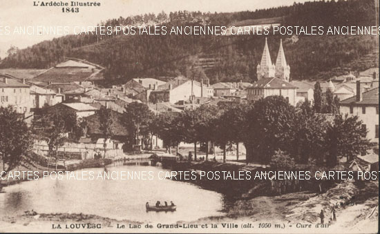 Cartes postales anciennes > CARTES POSTALES > carte postale ancienne > cartes-postales-ancienne.com Auvergne rhone alpes Ardeche Lalouvesc