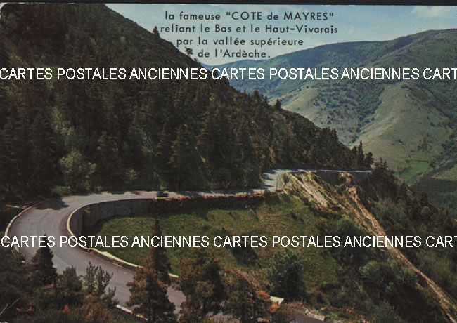 Cartes postales anciennes > CARTES POSTALES > carte postale ancienne > cartes-postales-ancienne.com Auvergne rhone alpes Ardeche Mayres