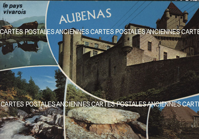 Cartes postales anciennes > CARTES POSTALES > carte postale ancienne > cartes-postales-ancienne.com Auvergne rhone alpes Ardeche Aubenas