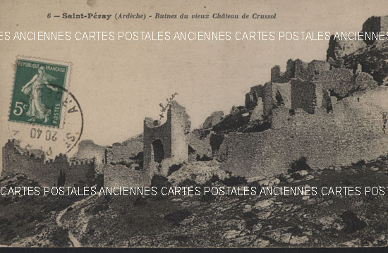 Cartes postales anciennes > CARTES POSTALES > carte postale ancienne > cartes-postales-ancienne.com Auvergne rhone alpes Ardeche Saint Peray