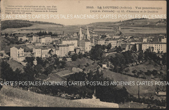 Cartes postales anciennes > CARTES POSTALES > carte postale ancienne > cartes-postales-ancienne.com Auvergne rhone alpes Ardeche Lalouvesc