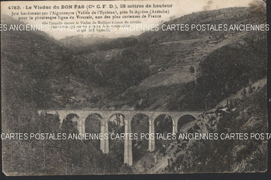 Cartes postales anciennes > CARTES POSTALES > carte postale ancienne > cartes-postales-ancienne.com Auvergne rhone alpes Ardeche Saint Agreve