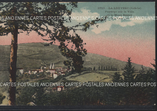 Cartes postales anciennes > CARTES POSTALES > carte postale ancienne > cartes-postales-ancienne.com Auvergne rhone alpes Ardeche Lalouvesc