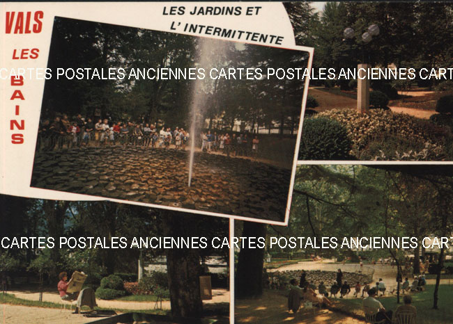 Cartes postales anciennes > CARTES POSTALES > carte postale ancienne > cartes-postales-ancienne.com Auvergne rhone alpes Ardeche Vals Les Bains