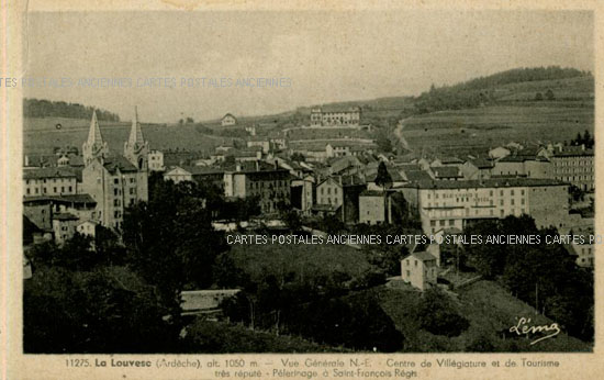 Cartes postales anciennes > CARTES POSTALES > carte postale ancienne > cartes-postales-ancienne.com Auvergne rhone alpes Ardeche Lalouvesc