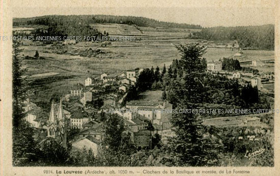 Cartes postales anciennes > CARTES POSTALES > carte postale ancienne > cartes-postales-ancienne.com Auvergne rhone alpes Ardeche Lalouvesc