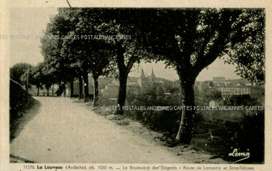 Cartes postales anciennes > CARTES POSTALES > carte postale ancienne > cartes-postales-ancienne.com Auvergne rhone alpes Ardeche Lalouvesc