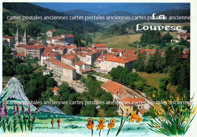 Cartes postales anciennes > CARTES POSTALES > carte postale ancienne > cartes-postales-ancienne.com Auvergne rhone alpes Ardeche Lalouvesc