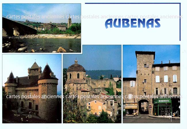 Cartes postales anciennes > CARTES POSTALES > carte postale ancienne > cartes-postales-ancienne.com Auvergne rhone alpes Ardeche Aubenas