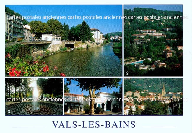 Cartes postales anciennes > CARTES POSTALES > carte postale ancienne > cartes-postales-ancienne.com Auvergne rhone alpes Ardeche Vals Les Bains