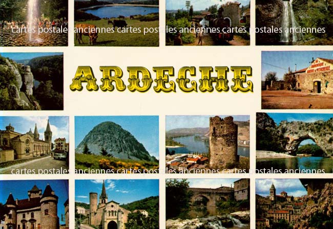 Cartes postales anciennes > CARTES POSTALES > carte postale ancienne > cartes-postales-ancienne.com Auvergne rhone alpes Ardeche