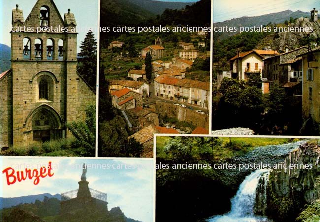 Cartes postales anciennes > CARTES POSTALES > carte postale ancienne > cartes-postales-ancienne.com Auvergne rhone alpes Ardeche Burzet