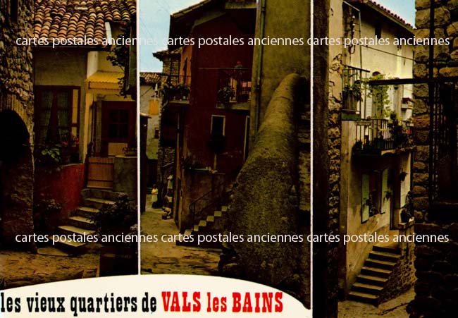 Cartes postales anciennes > CARTES POSTALES > carte postale ancienne > cartes-postales-ancienne.com Auvergne rhone alpes Ardeche Vals Les Bains