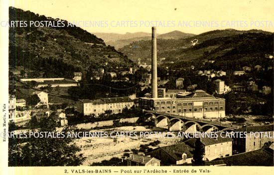 Cartes postales anciennes > CARTES POSTALES > carte postale ancienne > cartes-postales-ancienne.com Ardeche 07 Vals Les Bains