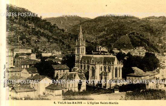 Cartes postales anciennes > CARTES POSTALES > carte postale ancienne > cartes-postales-ancienne.com Auvergne rhone alpes Ardeche Vals Les Bains