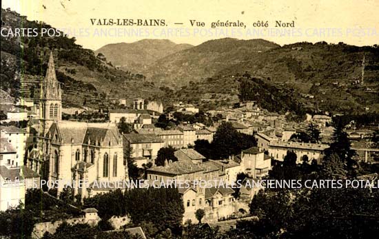 Cartes postales anciennes > CARTES POSTALES > carte postale ancienne > cartes-postales-ancienne.com Auvergne rhone alpes Ardeche Vals Les Bains