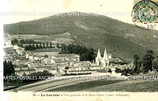 Cartes postales anciennes > CARTES POSTALES > carte postale ancienne > cartes-postales-ancienne.com Auvergne rhone alpes Ardeche Lalouvesc