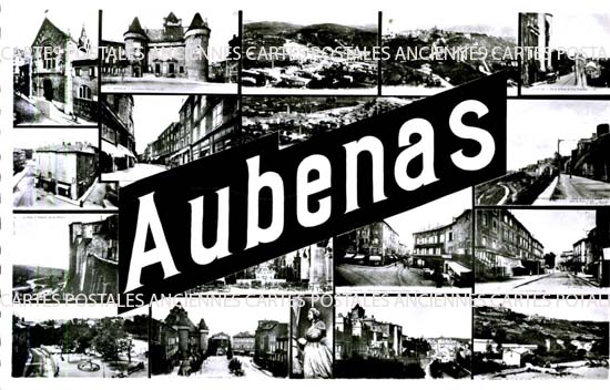 Cartes postales anciennes > CARTES POSTALES > carte postale ancienne > cartes-postales-ancienne.com Auvergne rhone alpes Ardeche Aubenas