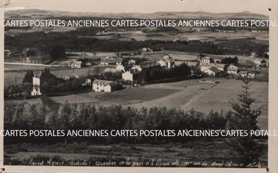 Cartes postales anciennes > CARTES POSTALES > carte postale ancienne > cartes-postales-ancienne.com Auvergne rhone alpes Ardeche Saint Agreve