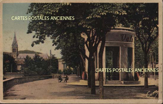 Cartes postales anciennes > CARTES POSTALES > carte postale ancienne > cartes-postales-ancienne.com Auvergne rhone alpes Ardeche Vals Les Bains