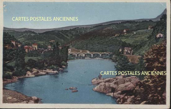 Cartes postales anciennes > CARTES POSTALES > carte postale ancienne > cartes-postales-ancienne.com Auvergne rhone alpes Ardeche Vals Les Bains