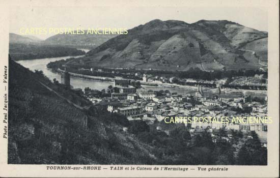 Cartes postales anciennes > CARTES POSTALES > carte postale ancienne > cartes-postales-ancienne.com Auvergne rhone alpes Ardeche Tournon Sur Rhone