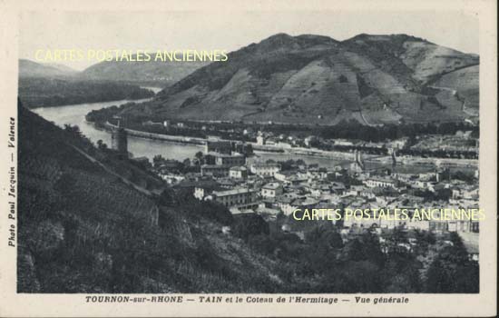 Cartes postales anciennes > CARTES POSTALES > carte postale ancienne > cartes-postales-ancienne.com Auvergne rhone alpes Ardeche Tournon Sur Rhone