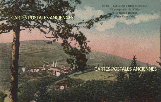 Cartes postales anciennes > CARTES POSTALES > carte postale ancienne > cartes-postales-ancienne.com Auvergne rhone alpes Ardeche Lalouvesc