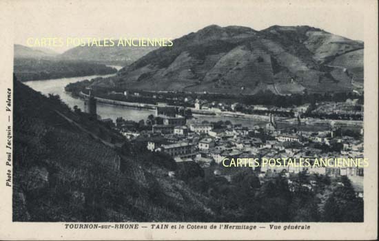 Cartes postales anciennes > CARTES POSTALES > carte postale ancienne > cartes-postales-ancienne.com Auvergne rhone alpes Ardeche Tournon Sur Rhone